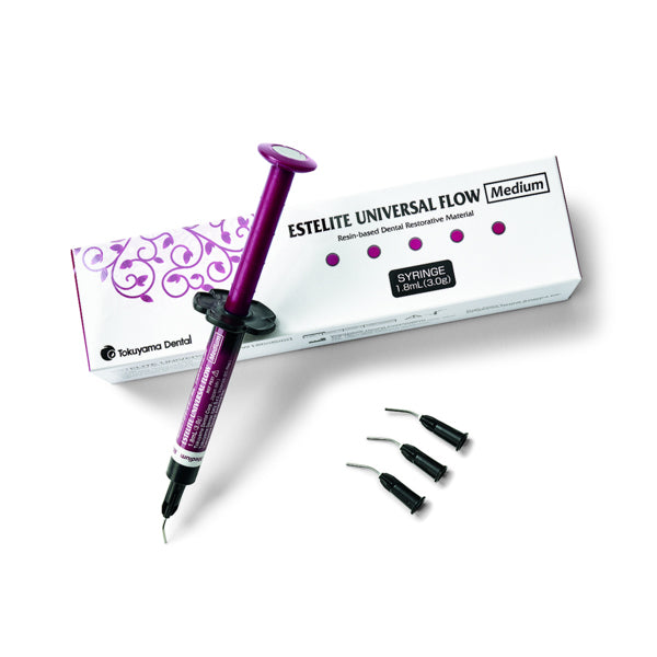 Tokuyama 13885 Estelite Universal Flow Composite Syringe Medium Flow A3.5 3 Gm Tokuyama 13885 Estelite Universal Flow Composite Syringe Medium Flow A3.5 3 Gm